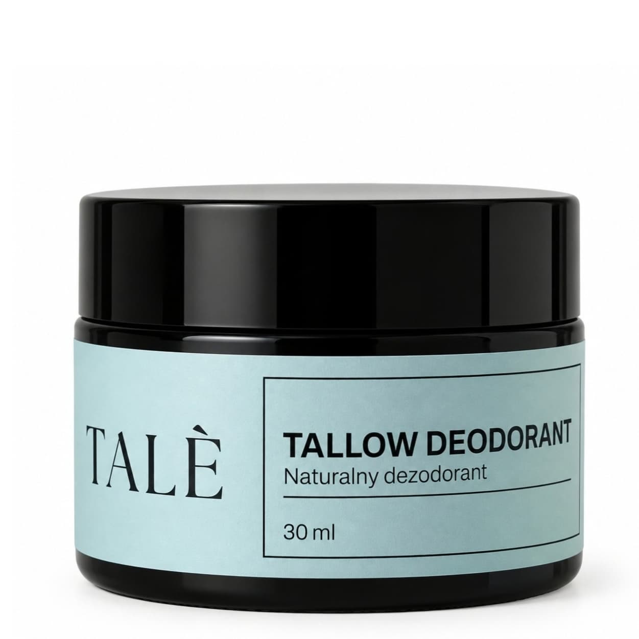 Słoik dezodorantu TALÈ Tallow Deodorant 30 ml, naturalny dezodorant w kremie